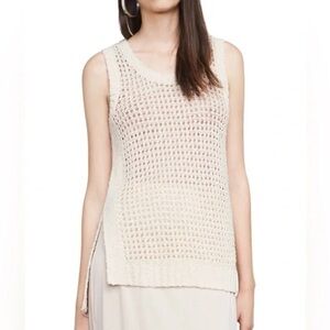 BCBG Sleeveless Knit Sweater